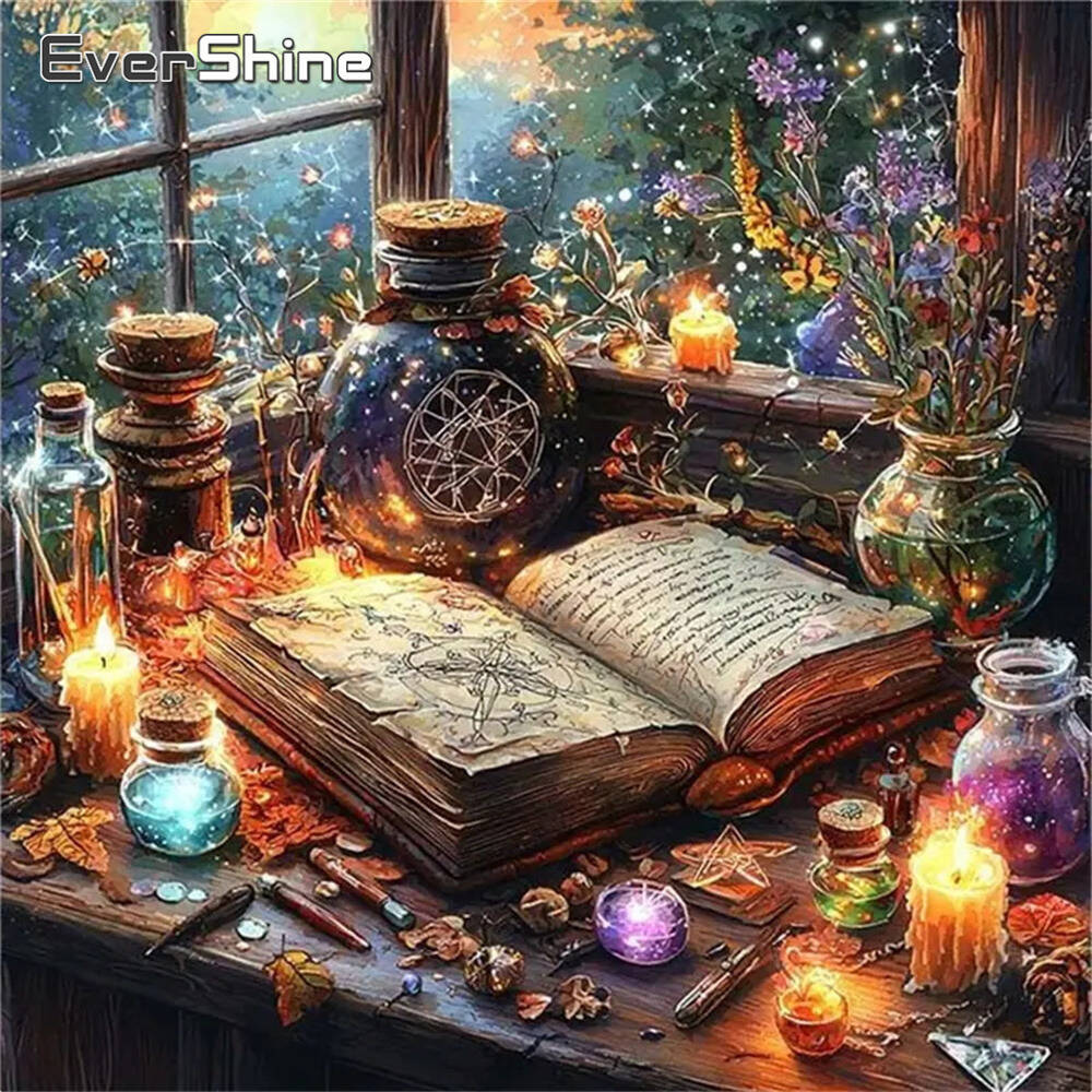 Embroidery Guide Book - Evershine DIY Full Square Round Diamond