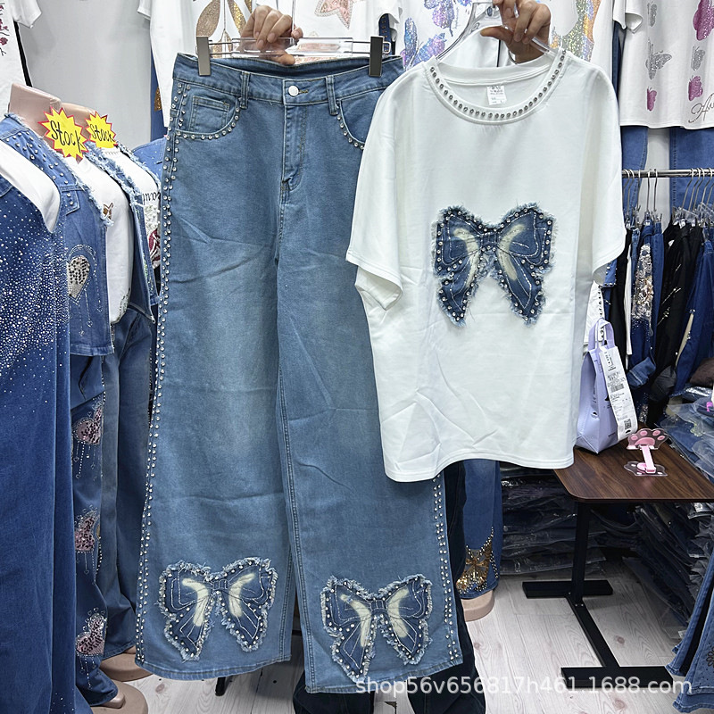 Embroidery Cotton Shirt - New Spring Summer Loose Women Two-piece