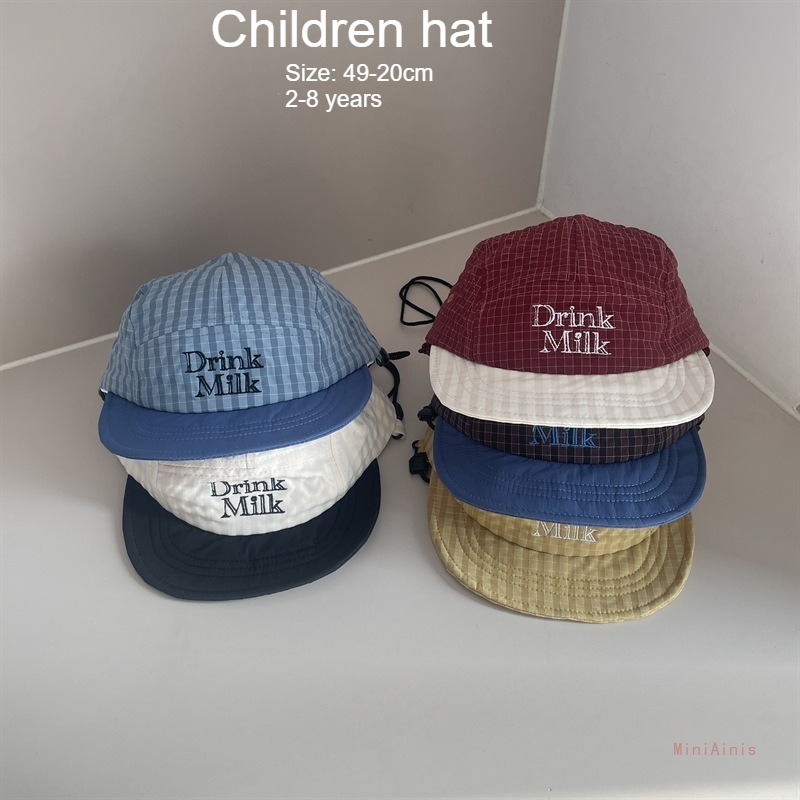 Kids Soft Brim Baseball Cap 49 - Embroidery Cap ulasan dan harga