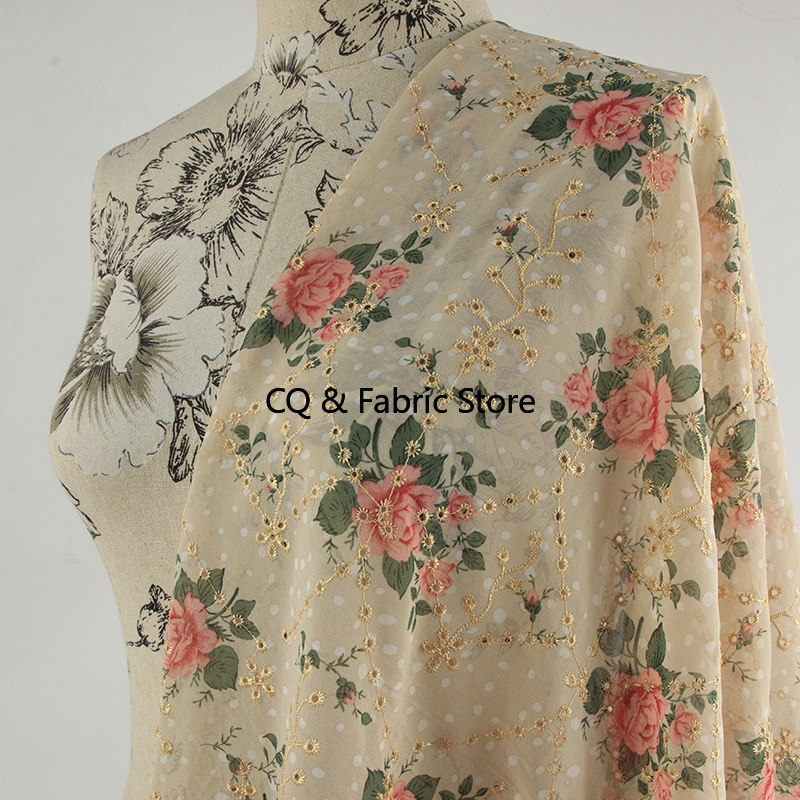 New rose pattern embroidery pr - Embroidery Rose ulasan dan harga