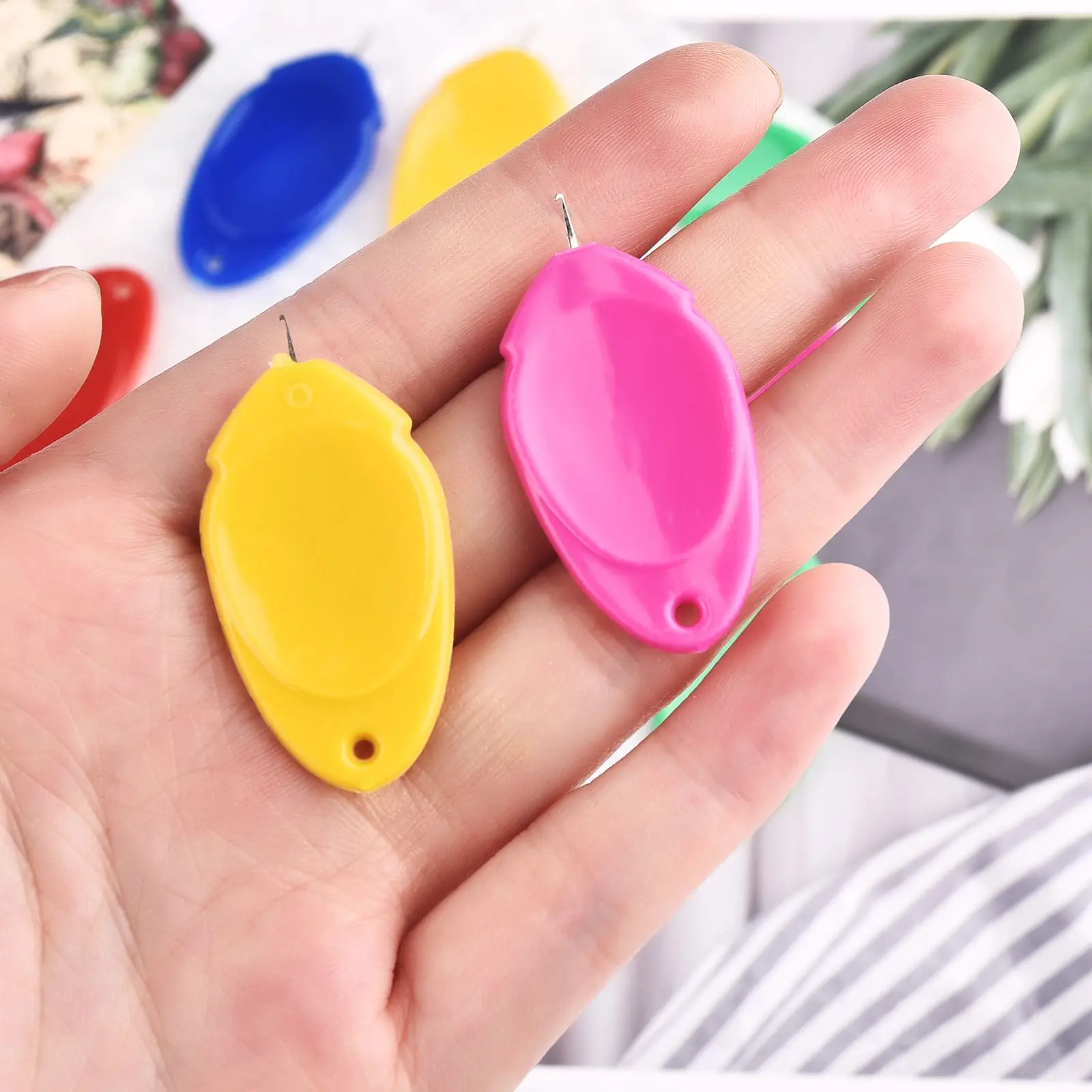 10pcs Needle Threader Elderly  - Embroidery Software ulasan dan harga