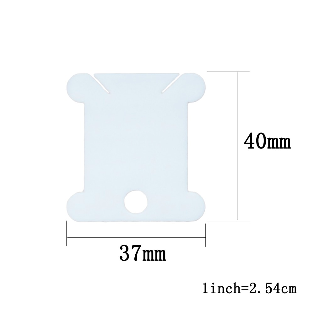 30pcs Plastic Floss Bobbins Se - Embroidery Software ulasan dan harga