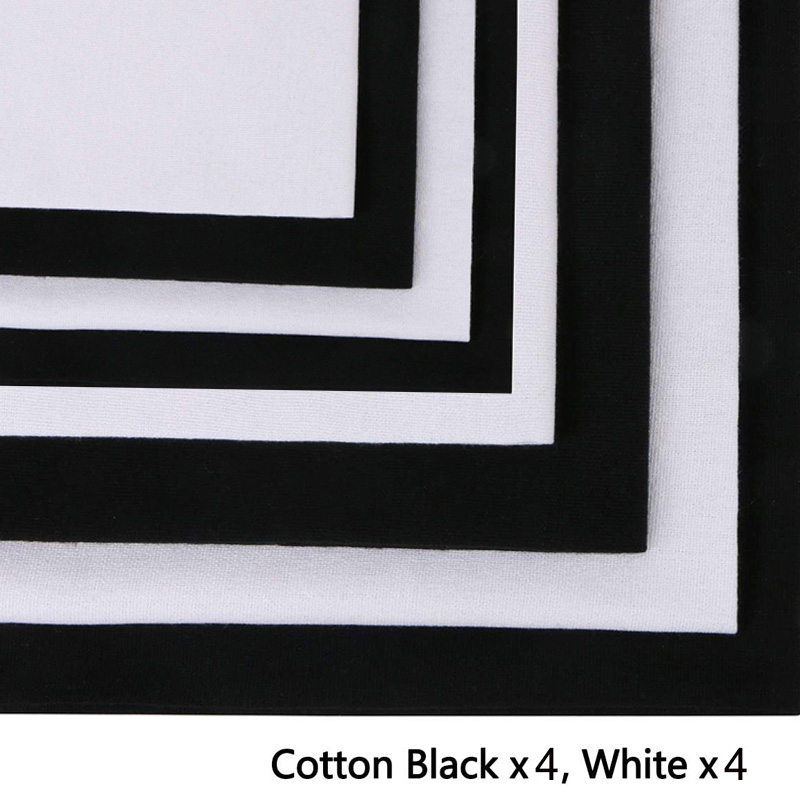8 Pieces of 30X 30cm Linen Fab - Embroidery In The Piece ulasan dan harga