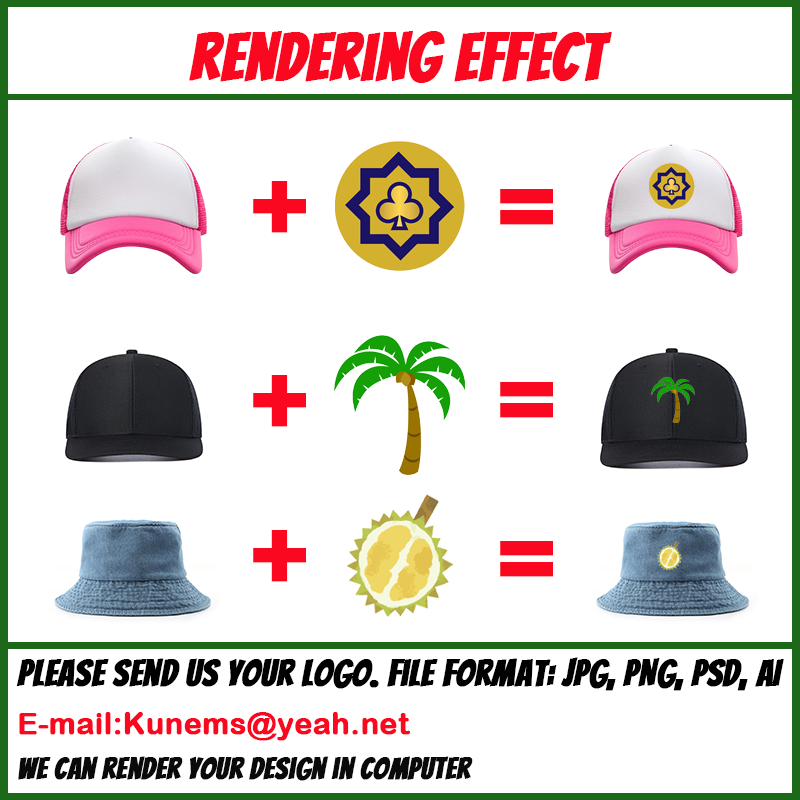 Fedoryn Custom Embroidery Base - Embroidery Cap ulasan dan harga