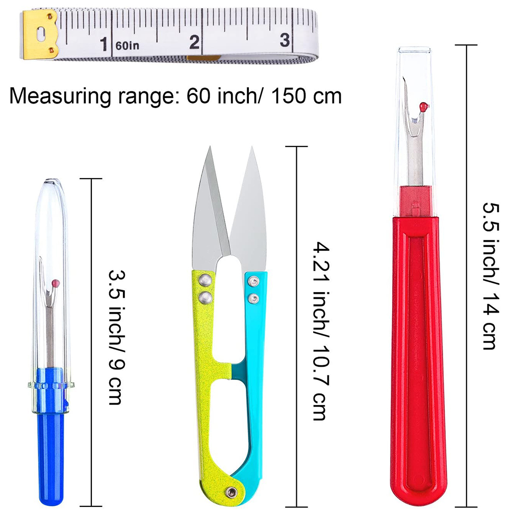 7Pcs Sewing Seam Ripper Kit Th - Embroidery Removal Tool ulasan dan harga