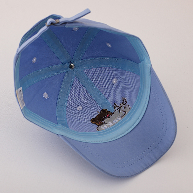 Baby Kids Sun Hat 52cm 2-5 Yea - Embroidery Cap ulasan dan harga