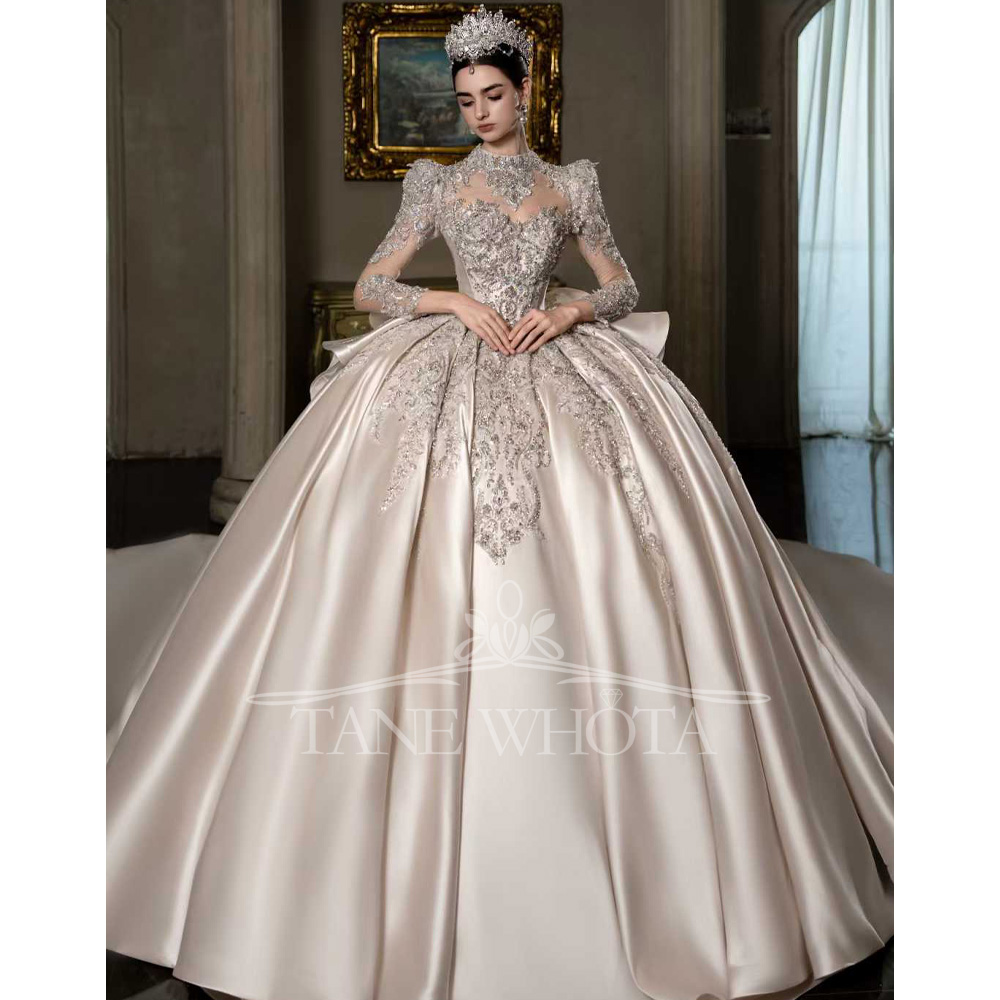 Luxury Rose Pink Sequined Ball - Embroidery Rose ulasan dan harga
