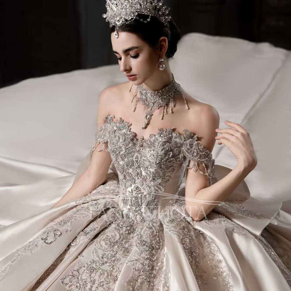 Luxury Rose Pink Sequined Ball - Embroidery Rose ulasan dan harga