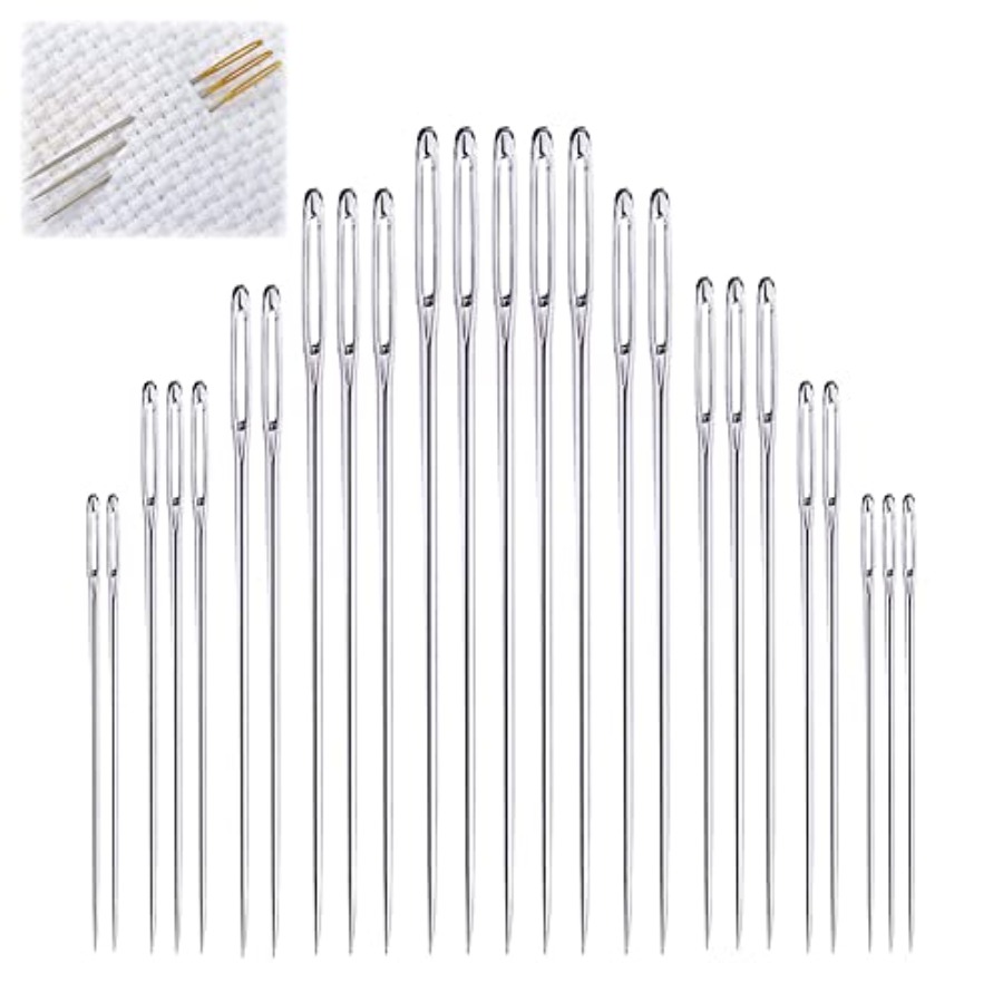 Large Eye Sewing Needles, Embr - Embroidery In The Piece ulasan dan harga
