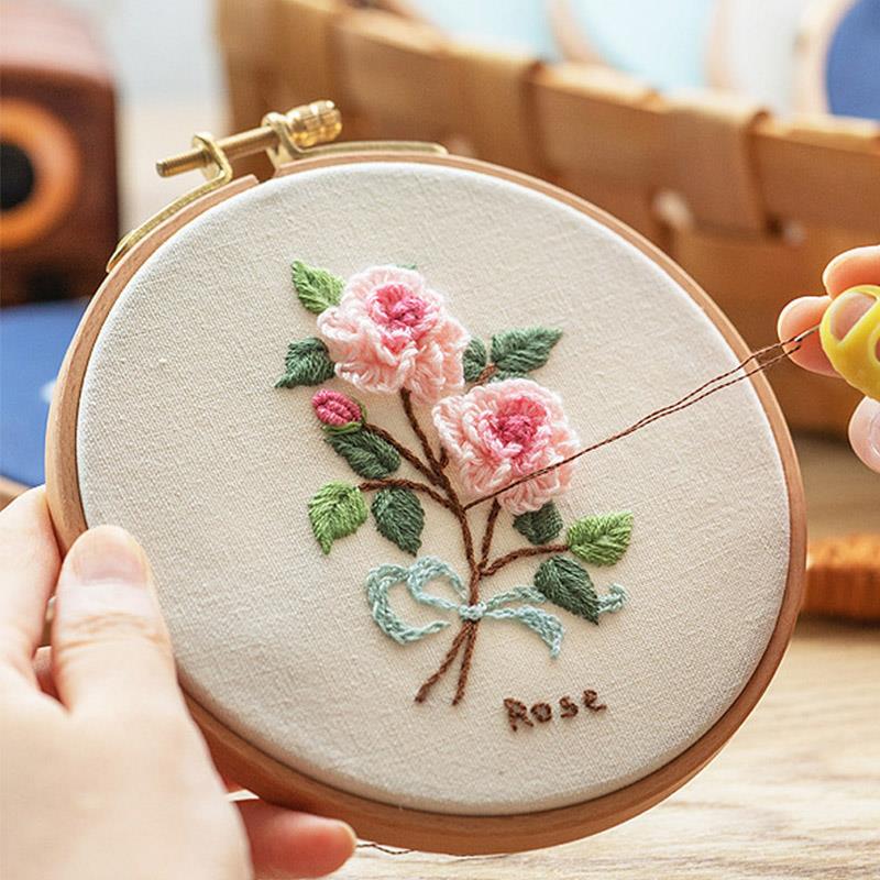 High Quality Beech Wood Embroi - Stitch Marker Ring ulasan dan harga