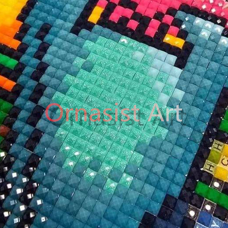 Large Size Picture Full Crysta - Embroidery Rose ulasan dan harga