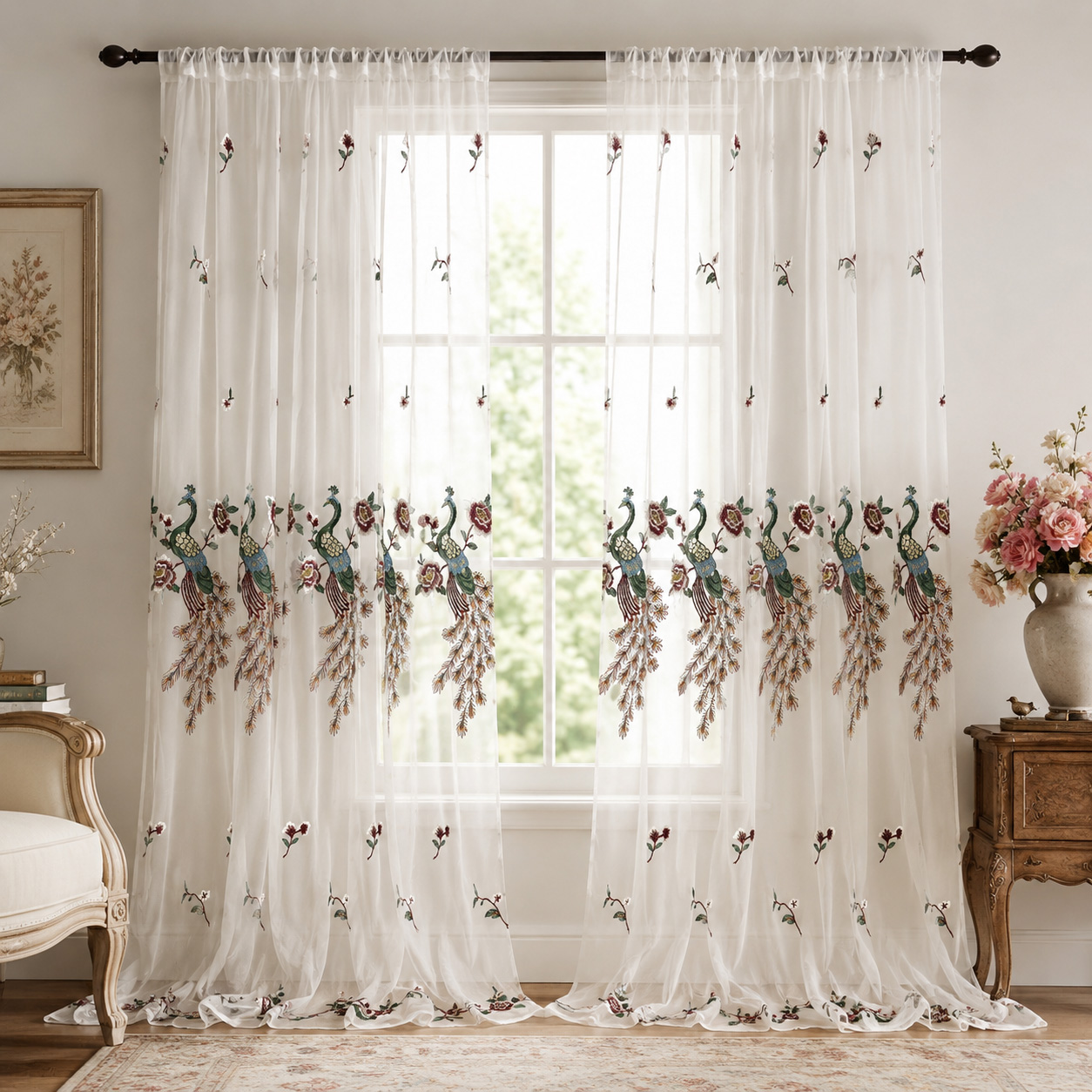 1 Piece, White Fresh Ins-Style - Embroidery In The Piece ulasan dan harga