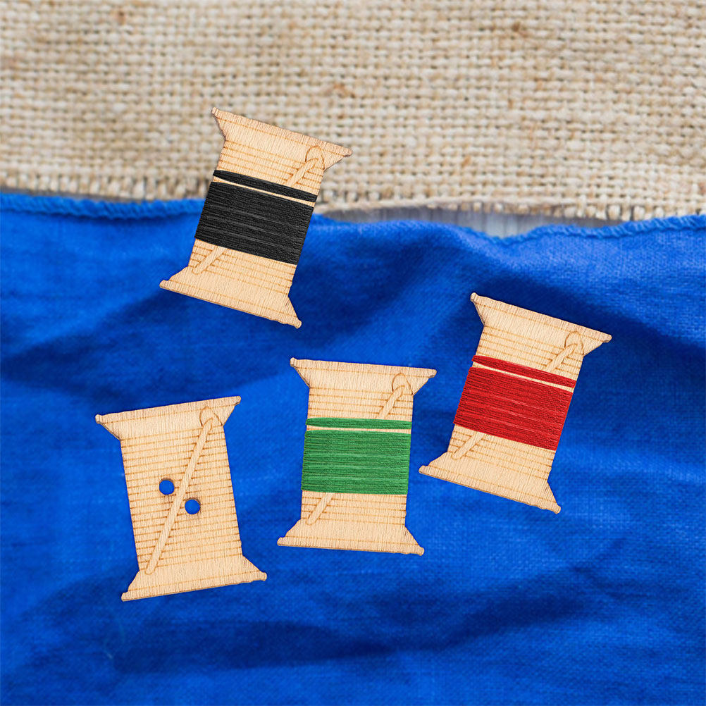 100Pcs Wooden Embroidery Floss - Embroidery Stitch ulasan dan harga