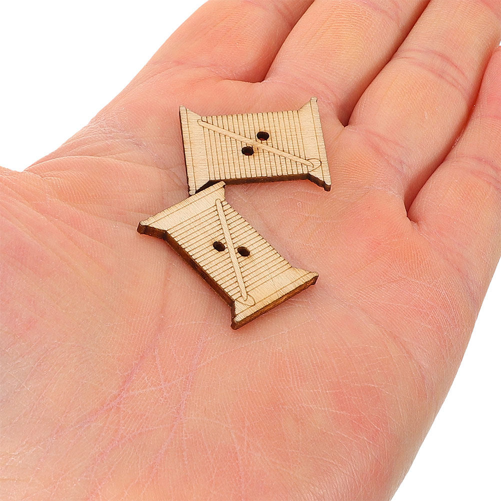 100Pcs Wooden Embroidery Floss - Embroidery Stitch ulasan dan harga