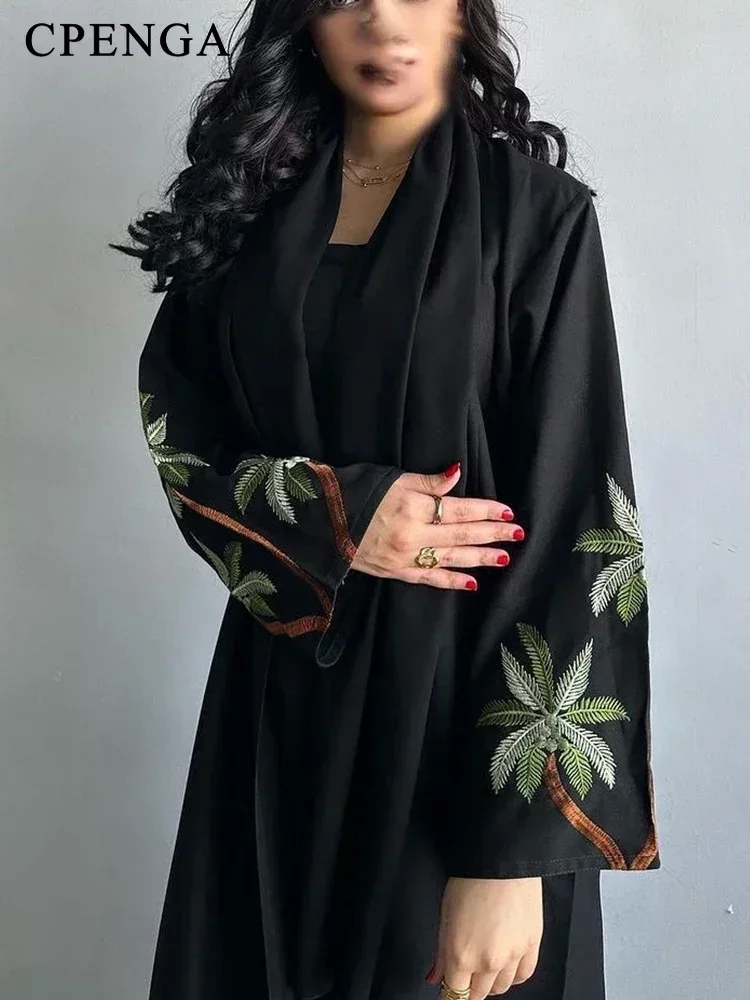 Eid Ramadan Black Muslim Modes - Embroidery Arabic ulasan dan harga