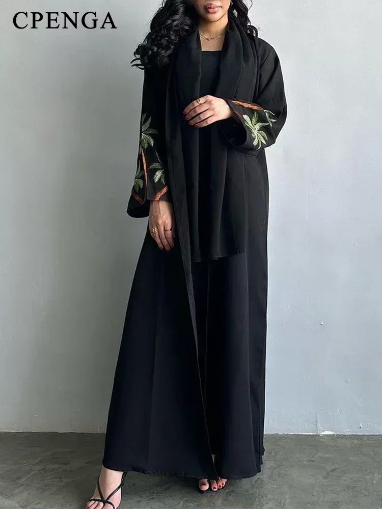 Eid Ramadan Black Muslim Modes - Embroidery Arabic ulasan dan harga