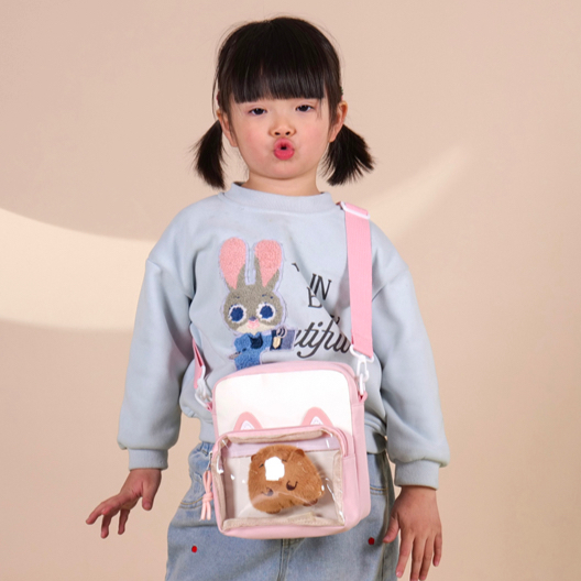 Cute Cat Shoulder Bags for Gir - Embroidery Cat ulasan dan harga