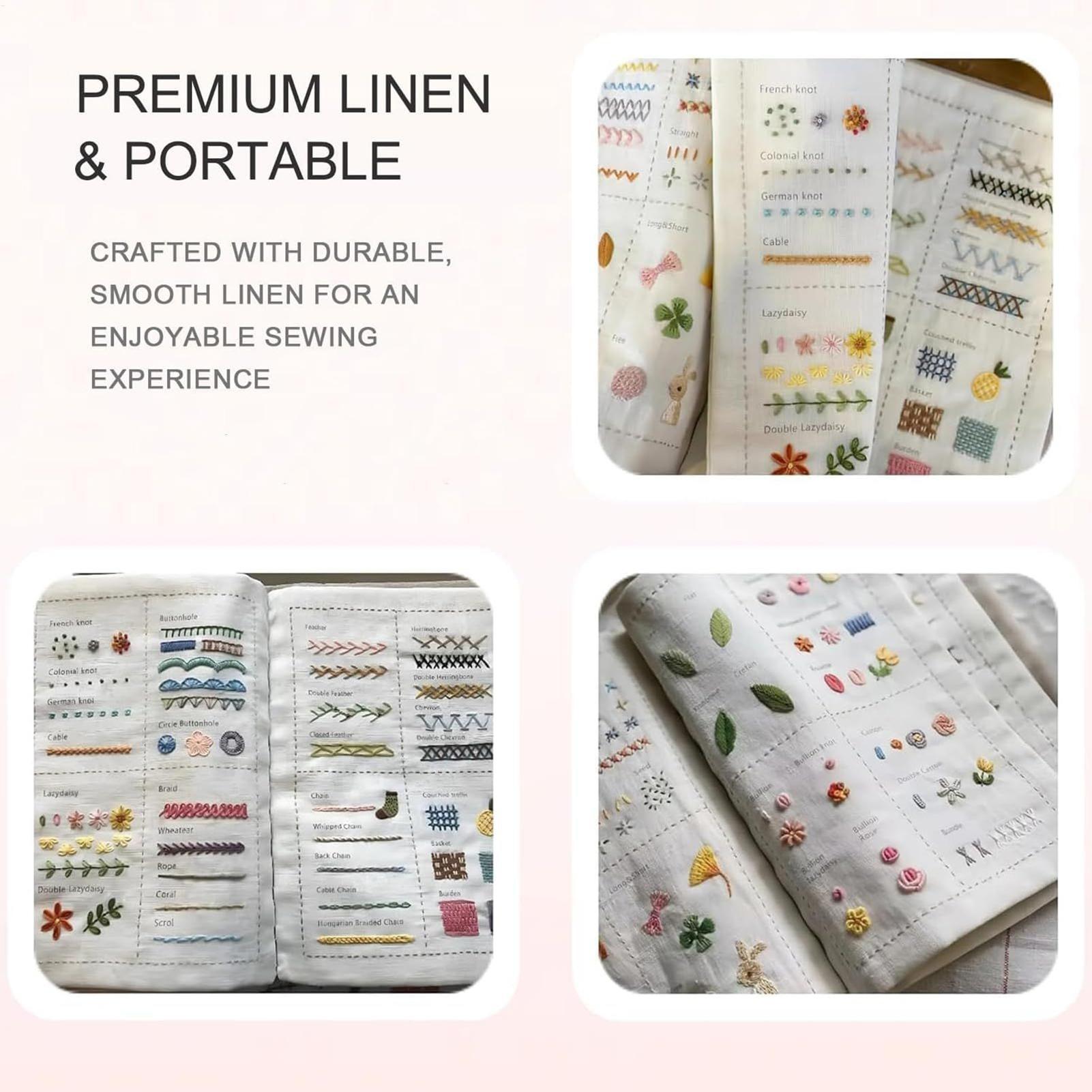 Embroidery Stitches Book Embro - Embroidery Guide Book ulasan dan harga