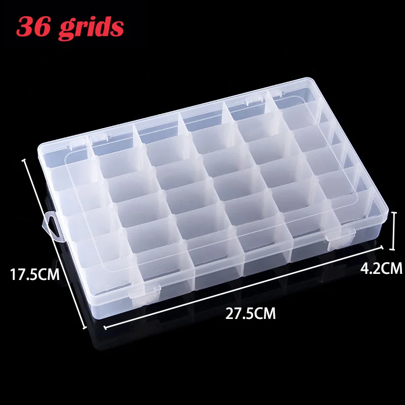 6/24/36 Grids Plastic Storage  - Embroidery Software ulasan dan harga