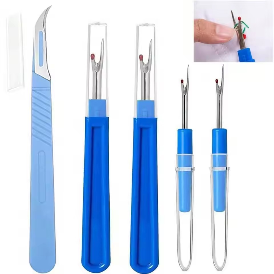 2/5PCS Sewing Seam Ripper Kit  - Embroidery Removal Tool ulasan dan harga