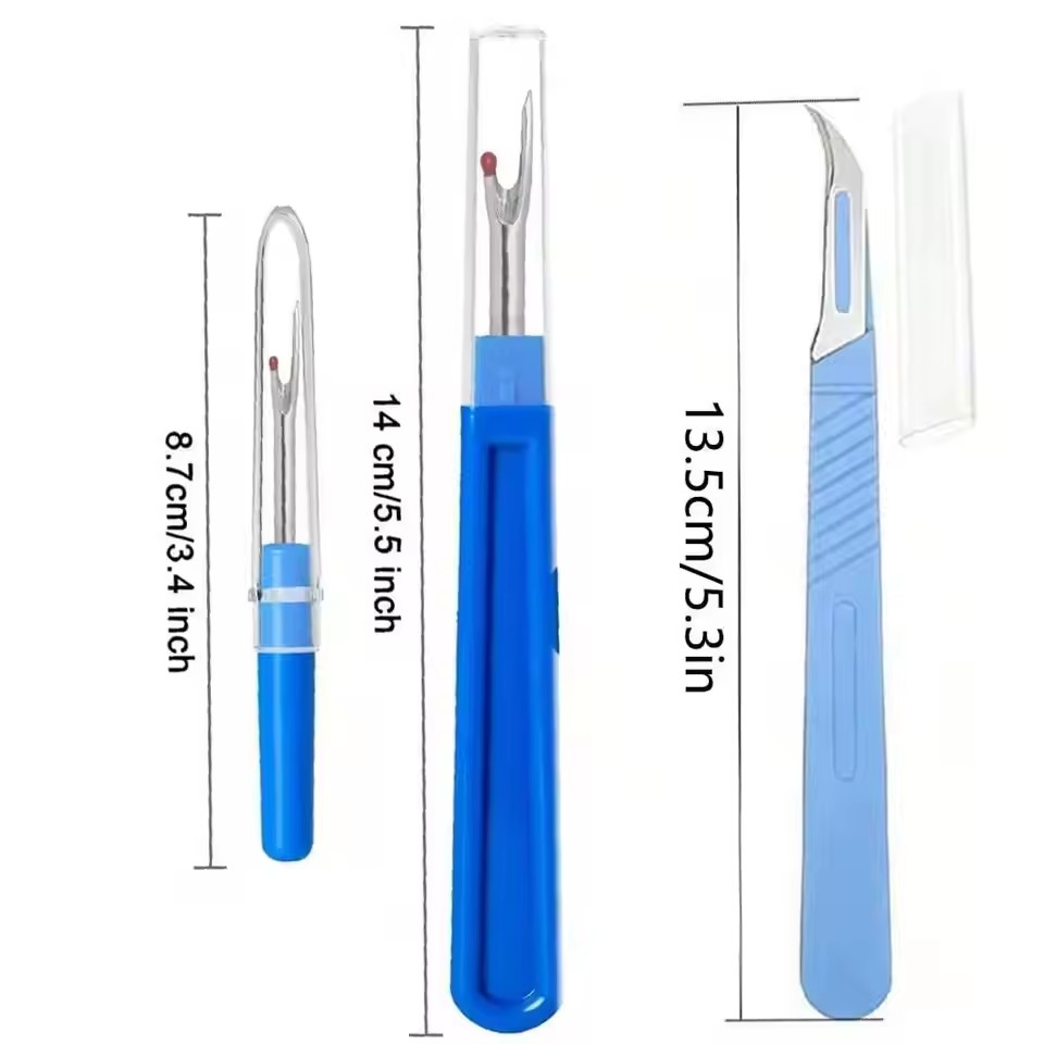 2/5PCS Sewing Seam Ripper Kit  - Embroidery Removal Tool ulasan dan harga