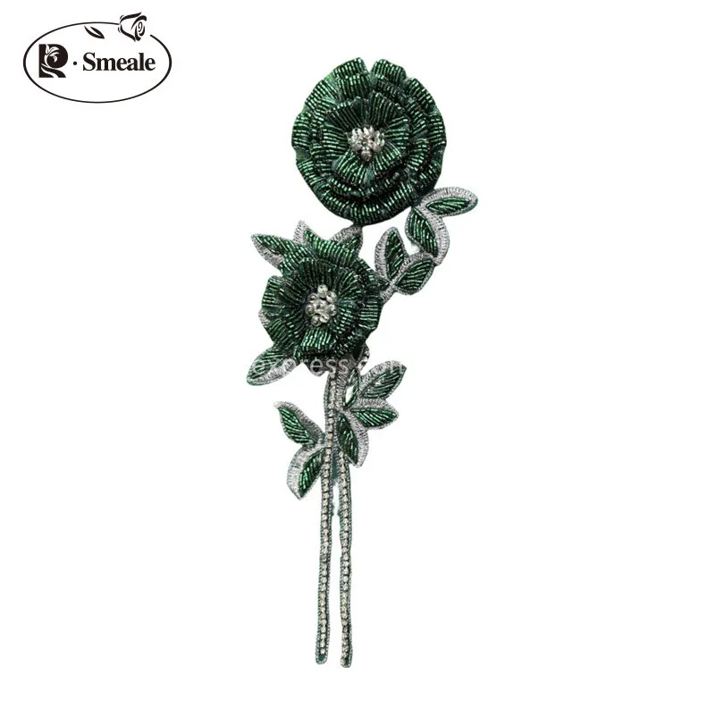 NEW Multicolor Handmade Beaded - Embroidery Rose ulasan dan harga