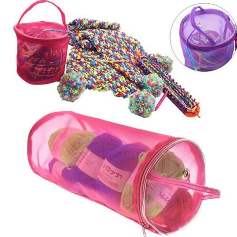 1 PC，Portable Yarn Storage Bag - Stitch Marker Ring ulasan dan harga