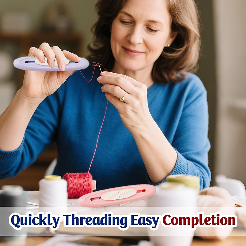 2 In 1 Needle Threader Seam Ri - Embroidery Removal Tool ulasan dan harga