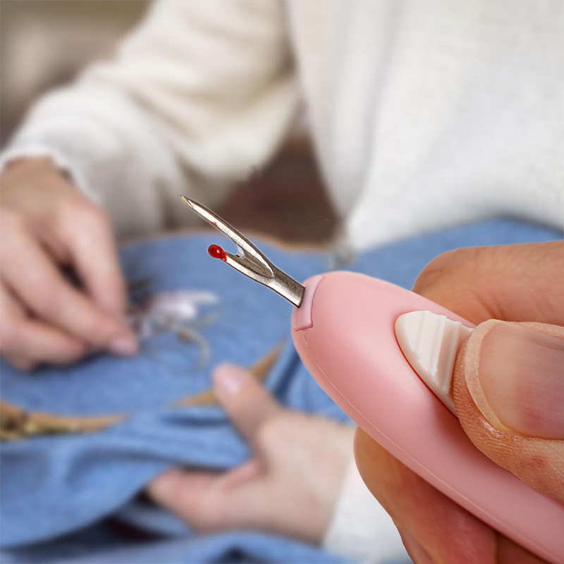 2 In 1 Needle Threader Seam Ri - Embroidery Removal Tool ulasan dan harga