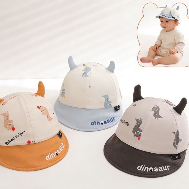 Baby three-dimensional printed - Embroidery Cap ulasan dan harga