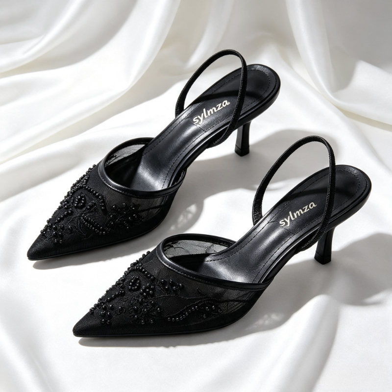 Elegant Mesh Embroidery High H - Embroidery Beads ulasan dan harga