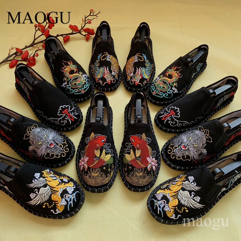 Unisex Chinese Style Embroider - Embroidery Stitch ulasan dan harga