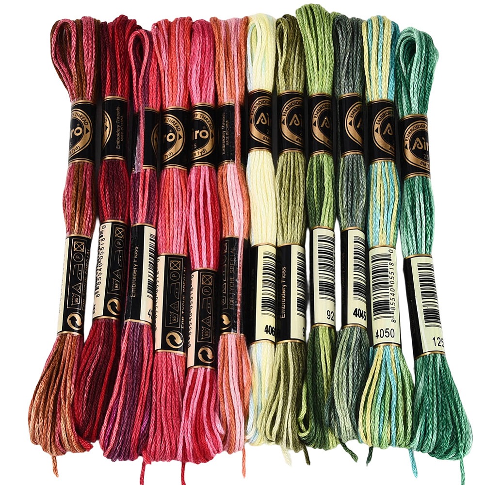 105 Yards Stitch Floss Embroid - Embroidery Stitch ulasan dan harga