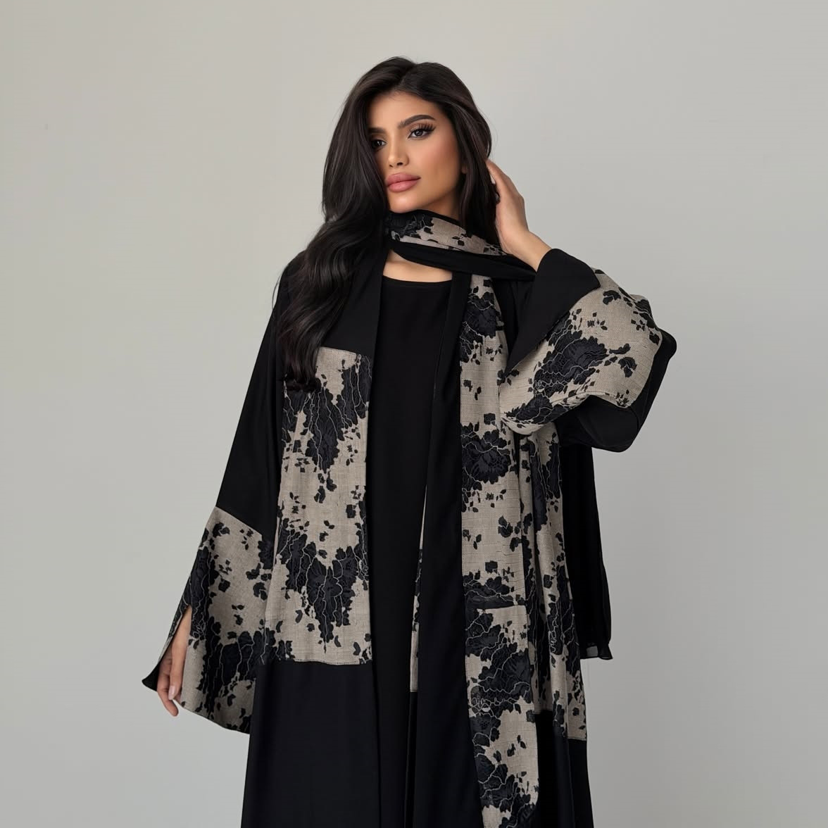 Women Eid Abaya Hijab 2 Piece  - Embroidery Arabic ulasan dan harga