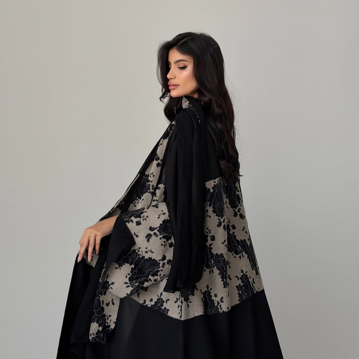 Women Eid Abaya Hijab 2 Piece  - Embroidery Arabic ulasan dan harga