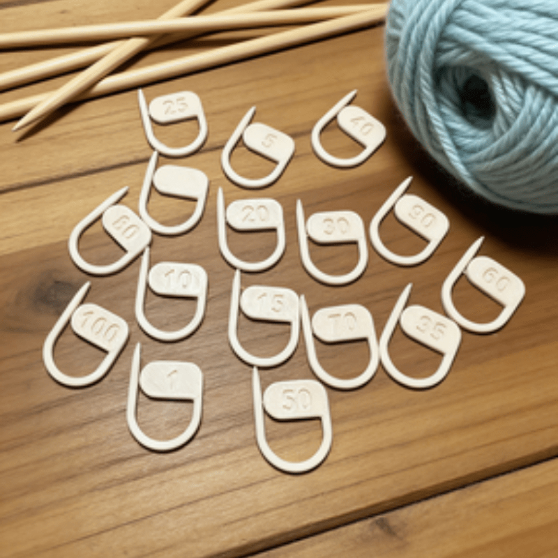 16PCS Digital Knitting Markers - Stitch Marker Ring ulasan dan harga