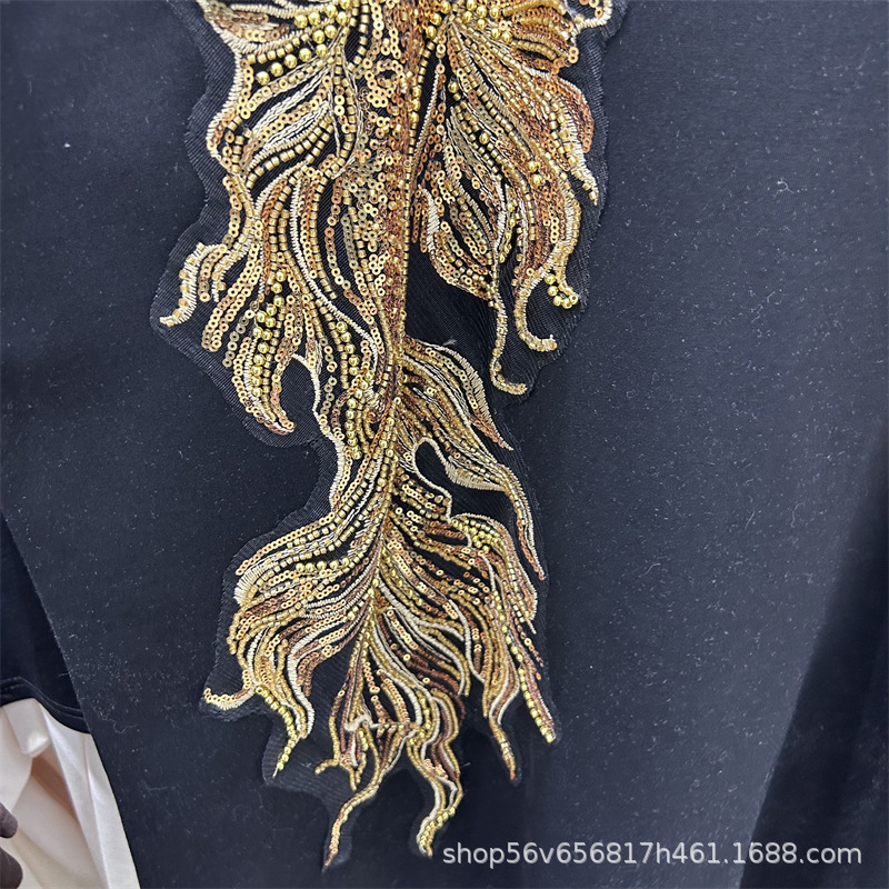 New Spring Summer Women Two-pi - Embroidery Cotton Shirt ulasan dan harga