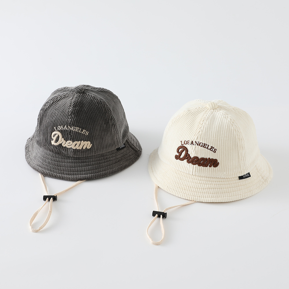 Baby Solid Color Sunscreen Hat - Embroidery Cap ulasan dan harga