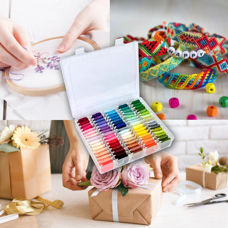 100% Cotton Embroidery Thread  - Embroidery Stitch ulasan dan harga
