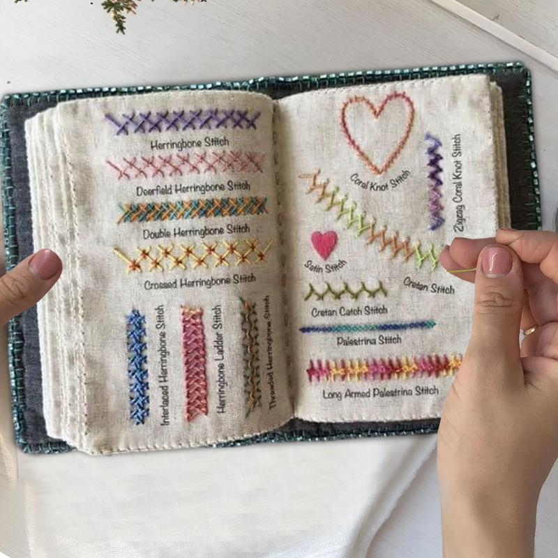 Embroidery Stitches Book Sewin - Embroidery Guide Book ulasan dan harga
