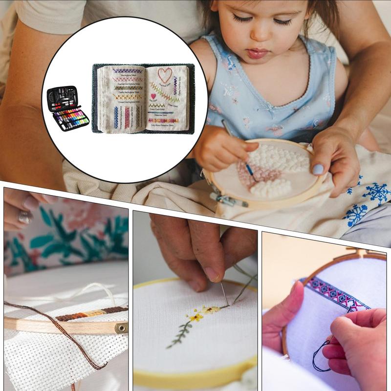 Embroidery Stitches Book Sewin - Embroidery Guide Book ulasan dan harga