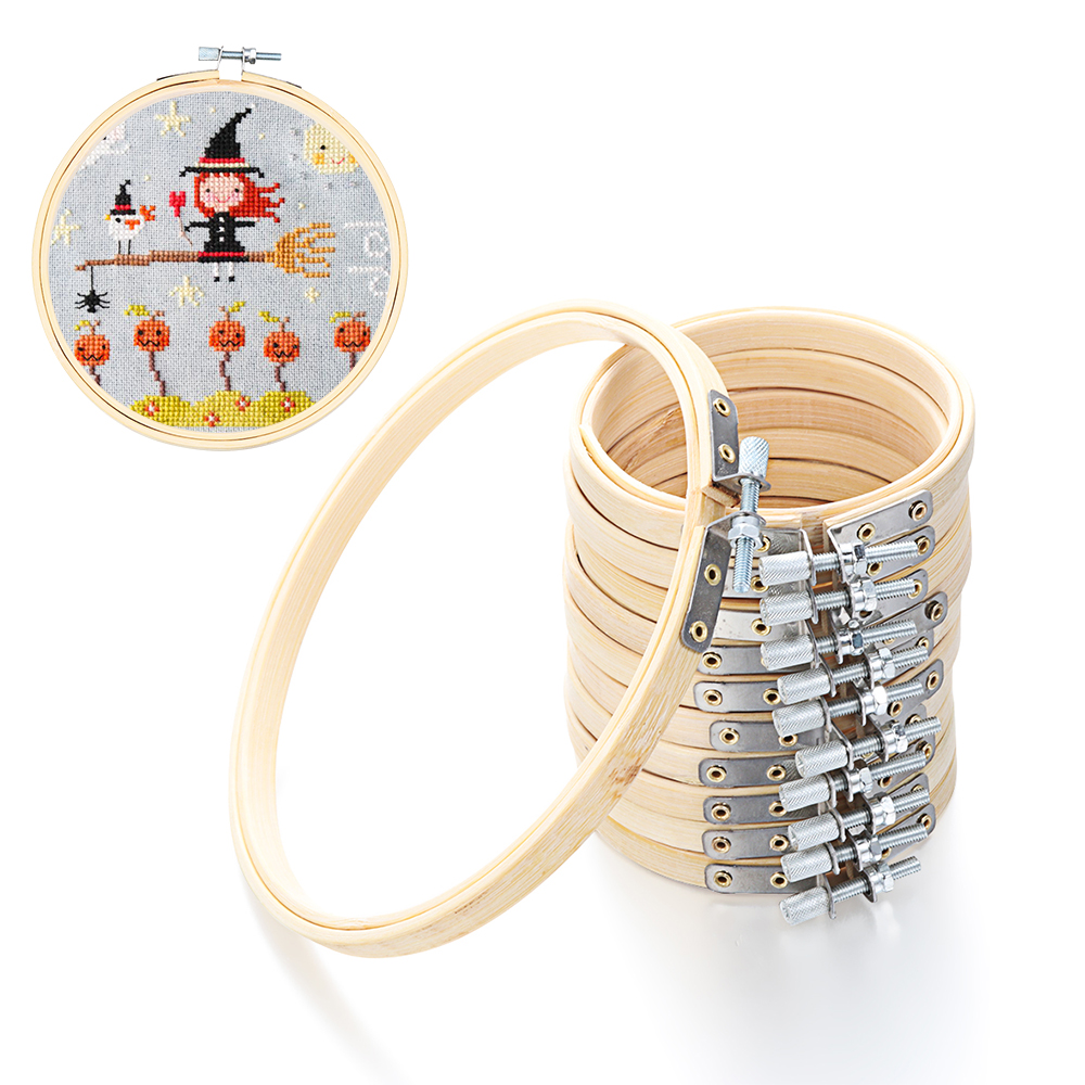 8/10/13/15/18/30cm Embroidery  - Stitch Marker Ring ulasan dan harga